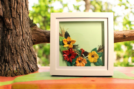 Blomster på grønn slette 1.8