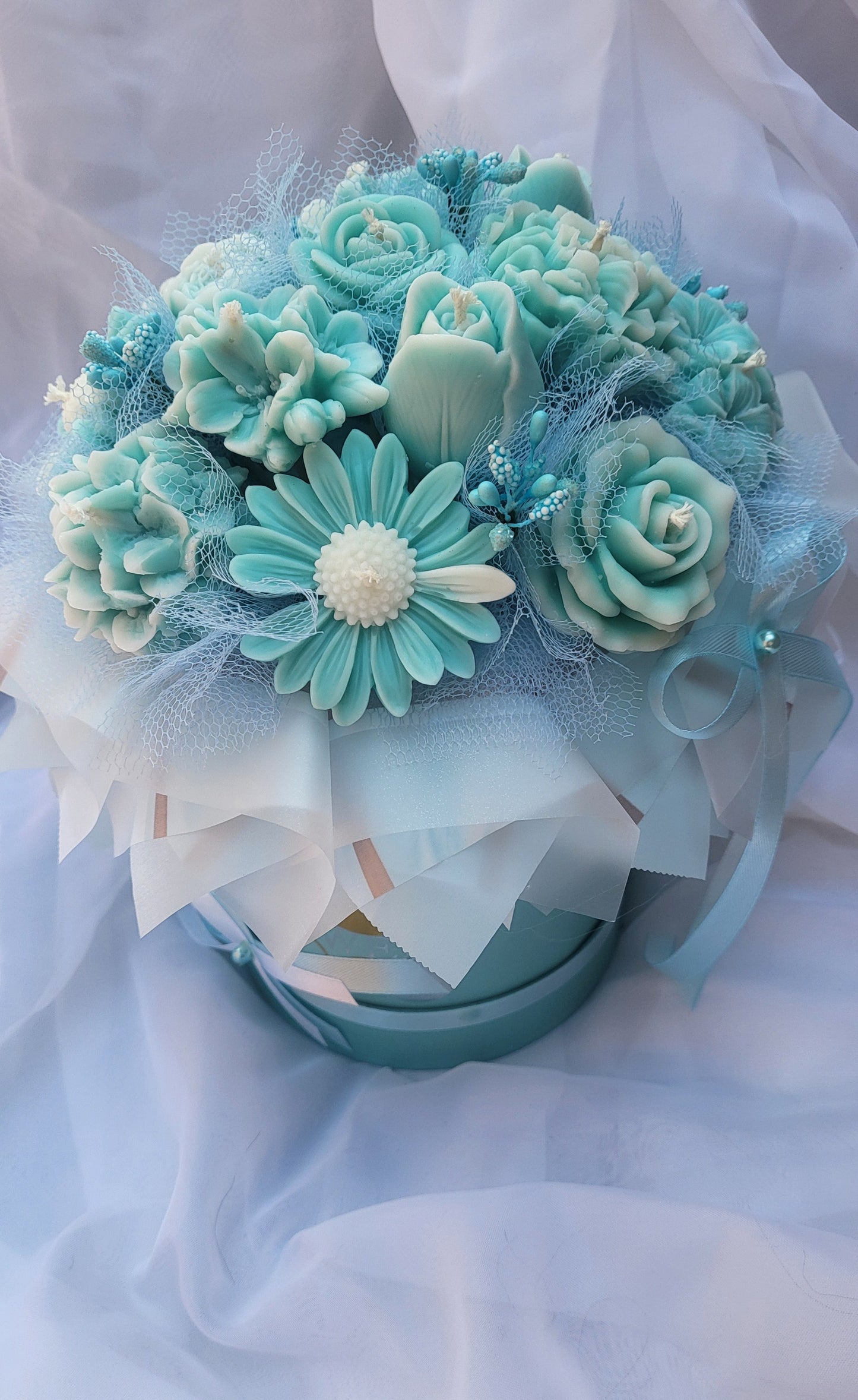 Laguna Blomster Lysbukett