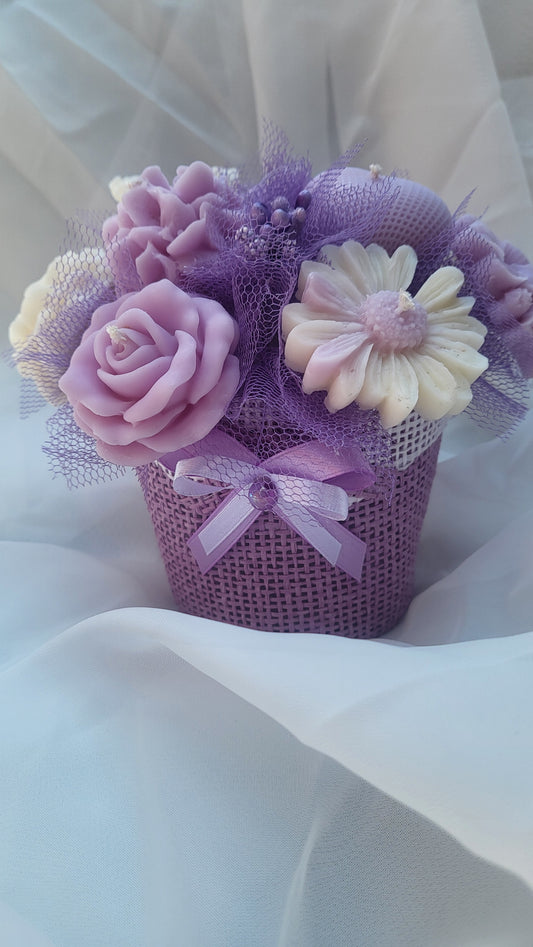 Lys bukett Lilla nyanse