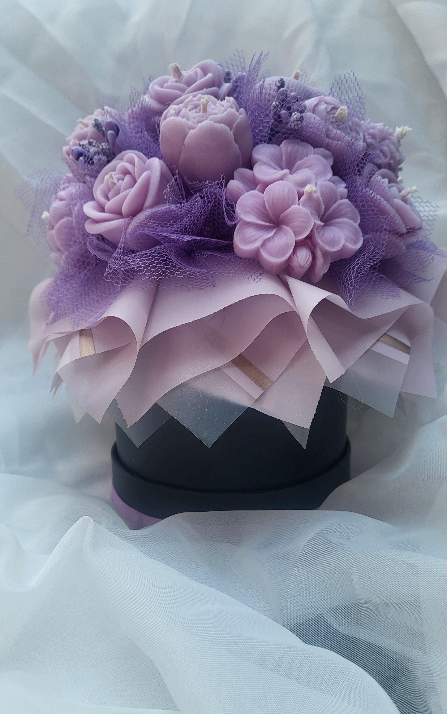 Violett ekstravaganse Lysbukett