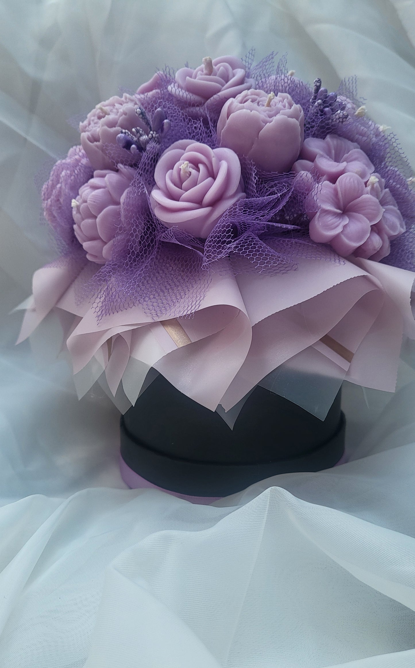 Violett ekstravaganse Lysbukett