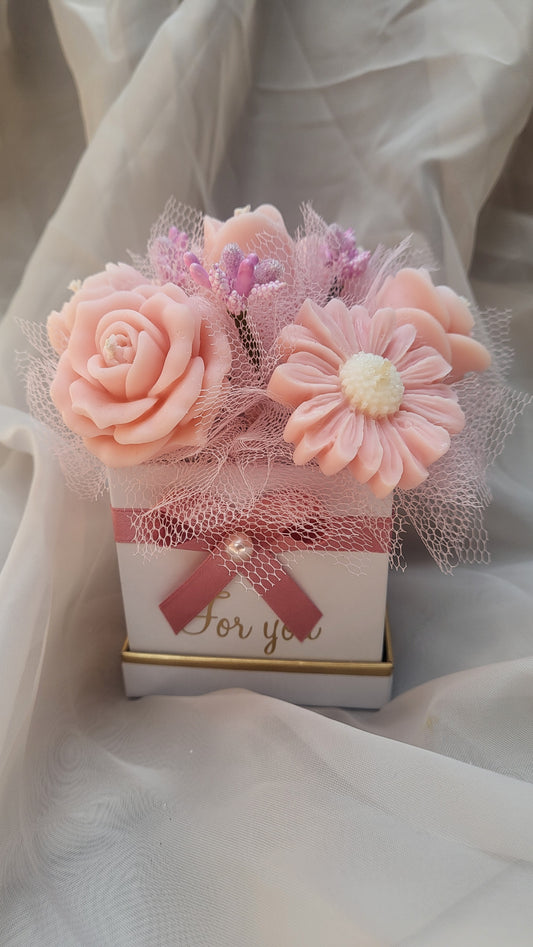 Lys bukett Rosa ømhet