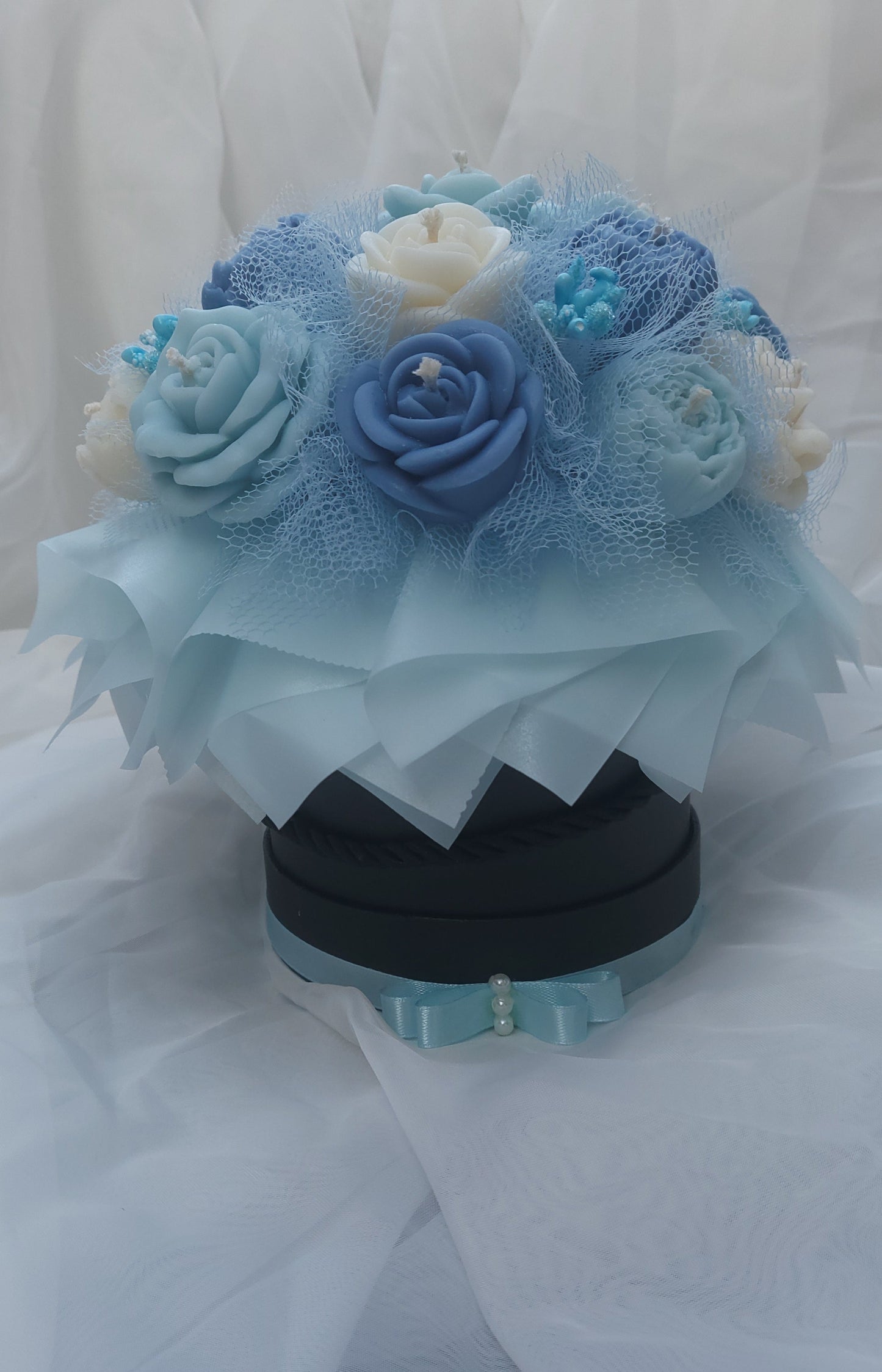 Bright bouquet Blue extravaganza