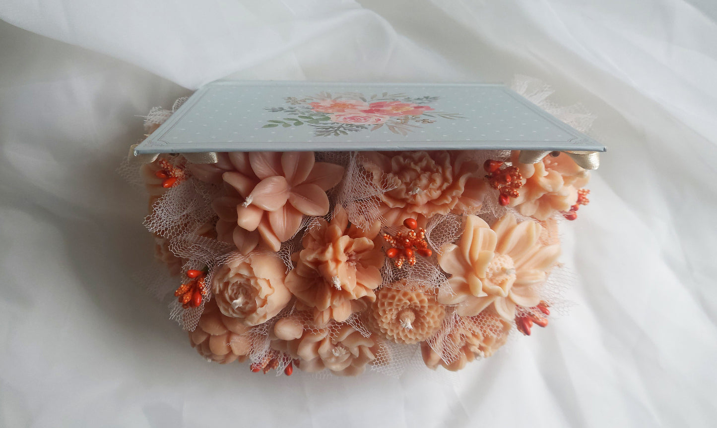 Blomsterprakt Lysbukett i bok