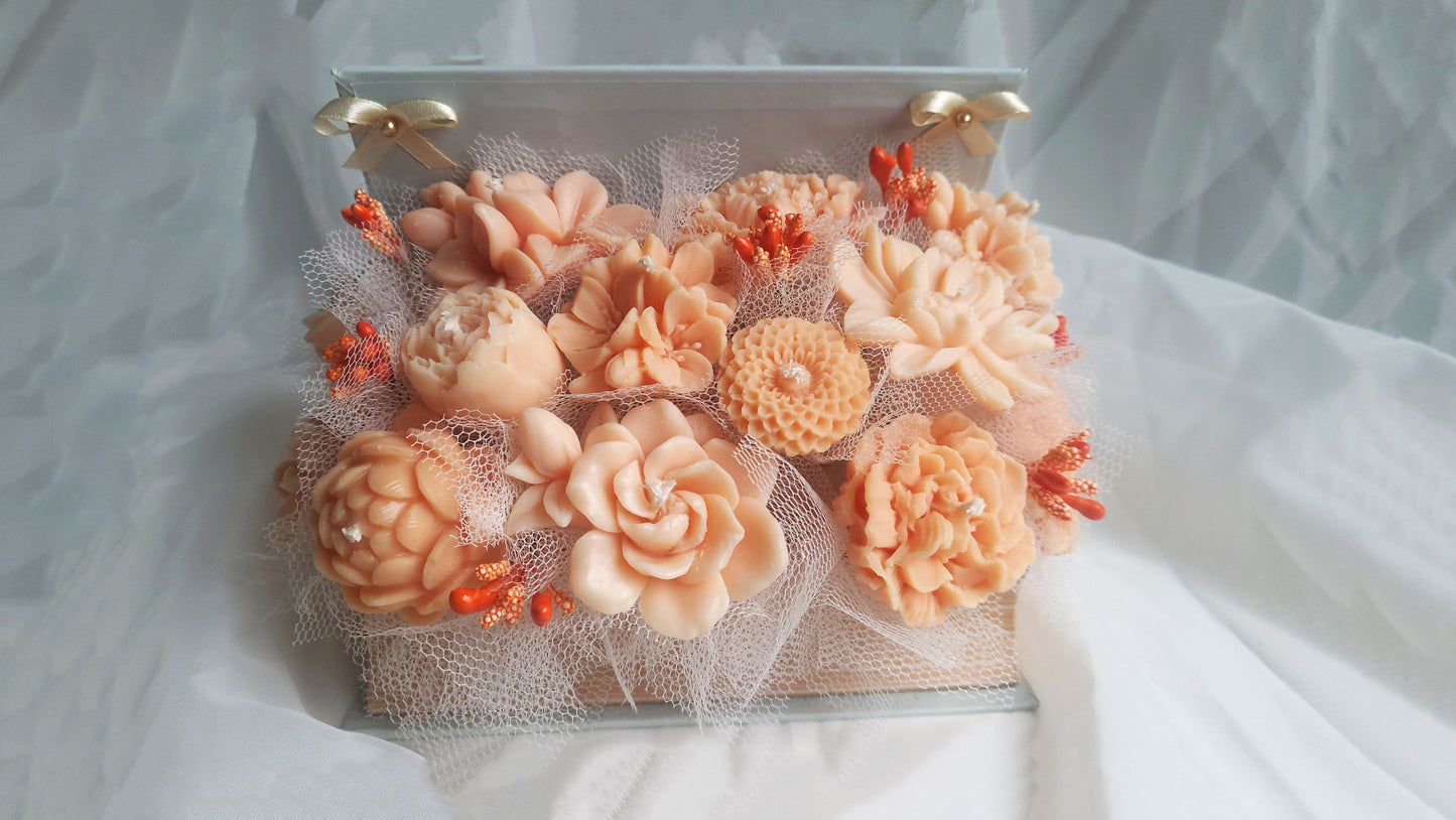 Blomsterprakt Lysbukett i bok