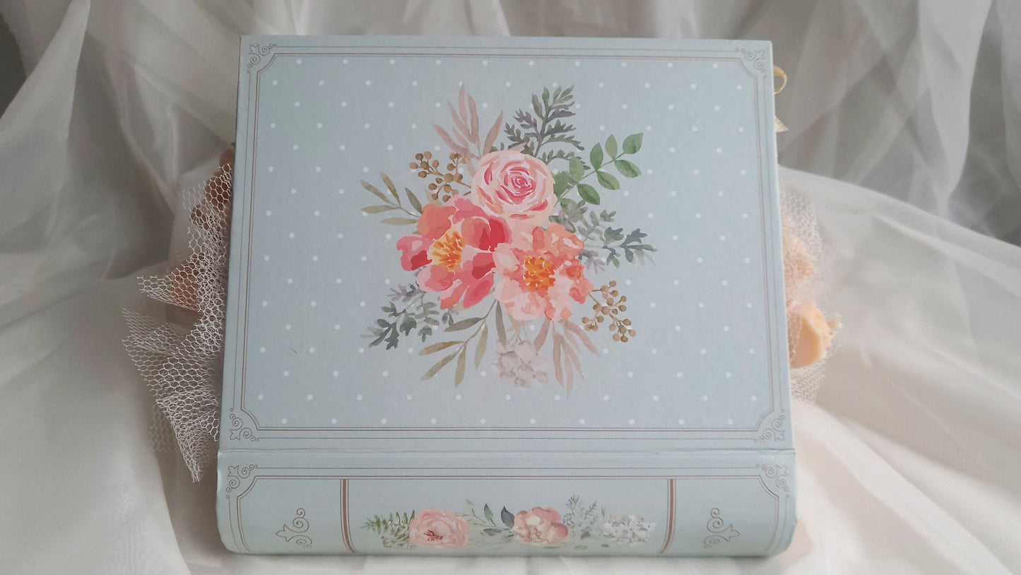 Blomsterprakt Lysbukett i bok