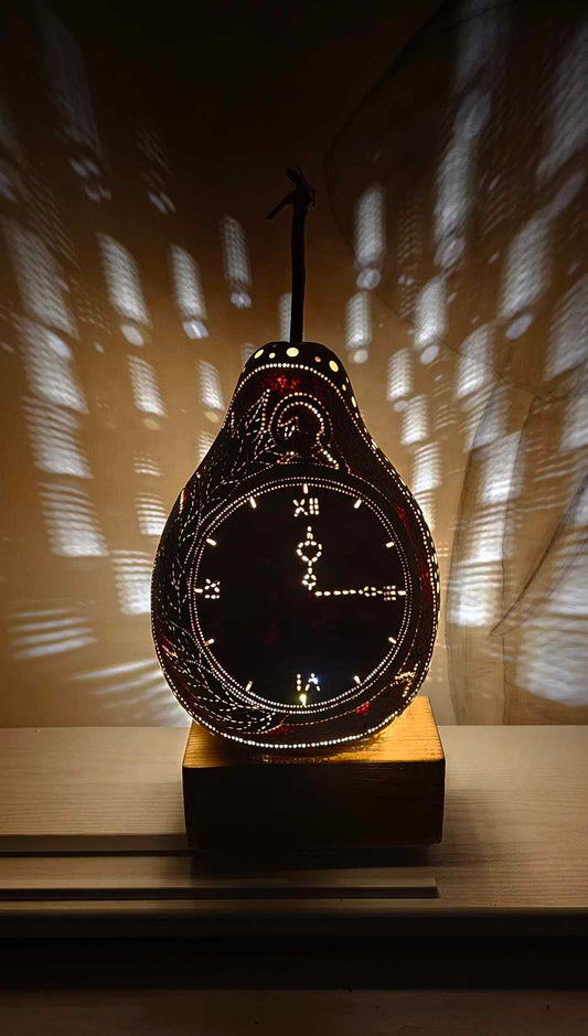 Klokke Kalebasslampe